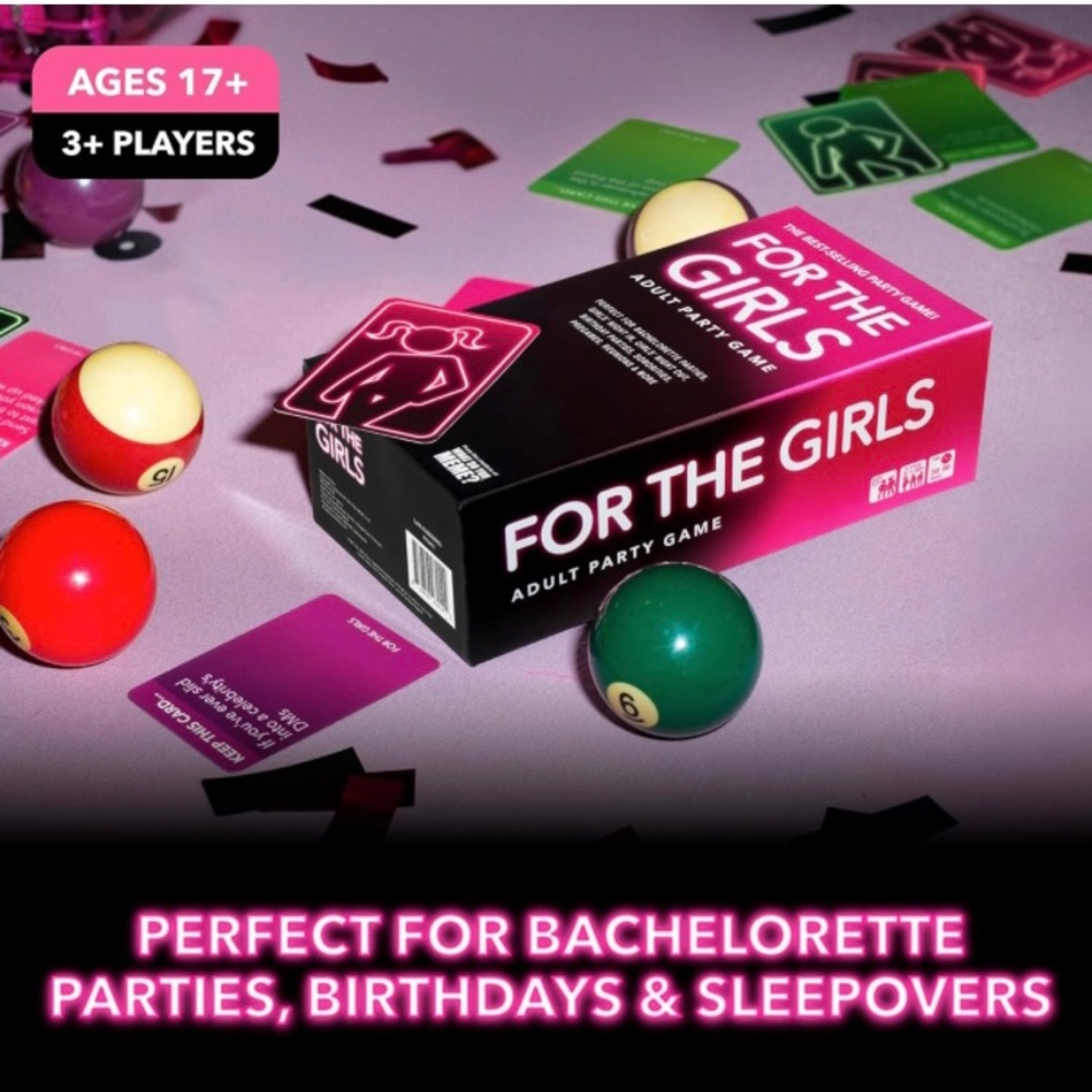 Bachelorette Party Game Girls Night Game - For The Girls Adult Party Game